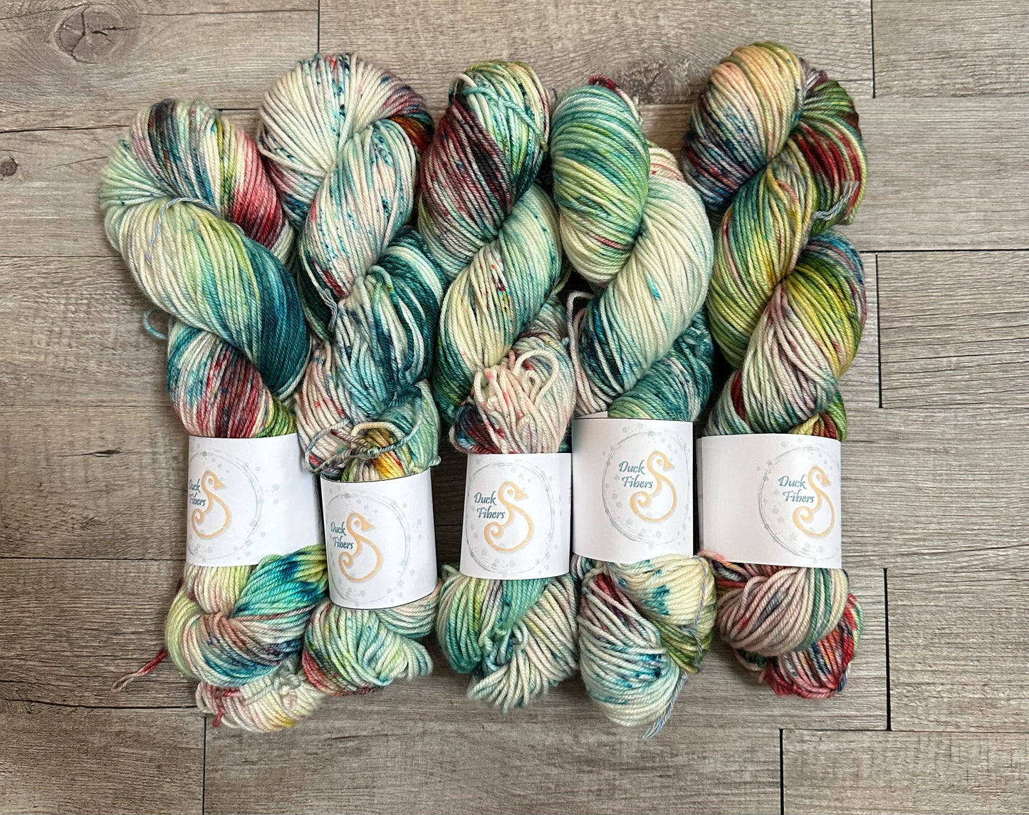 Through the Christmas tree