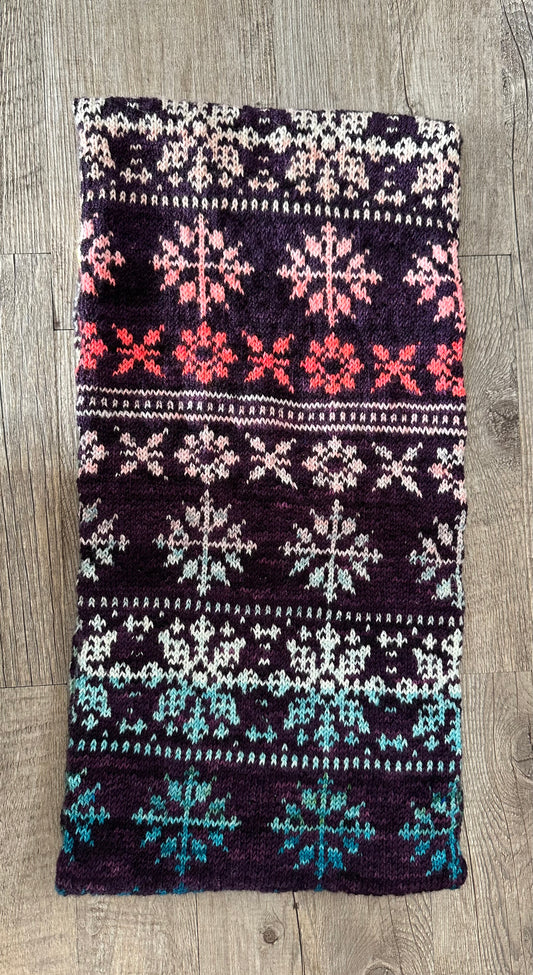 Snowflake Cowl Pattern