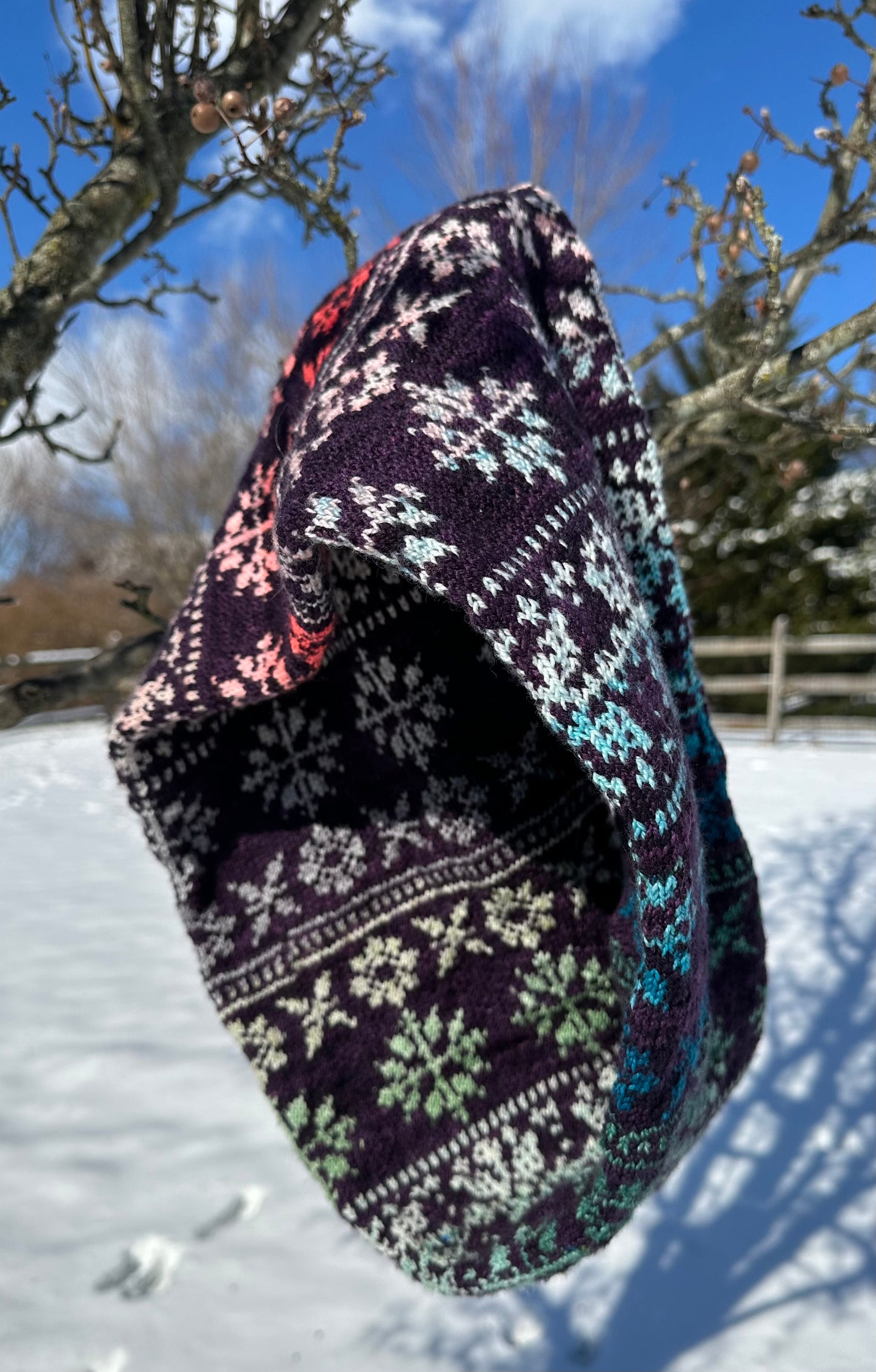 Snowflake Cowl Pattern